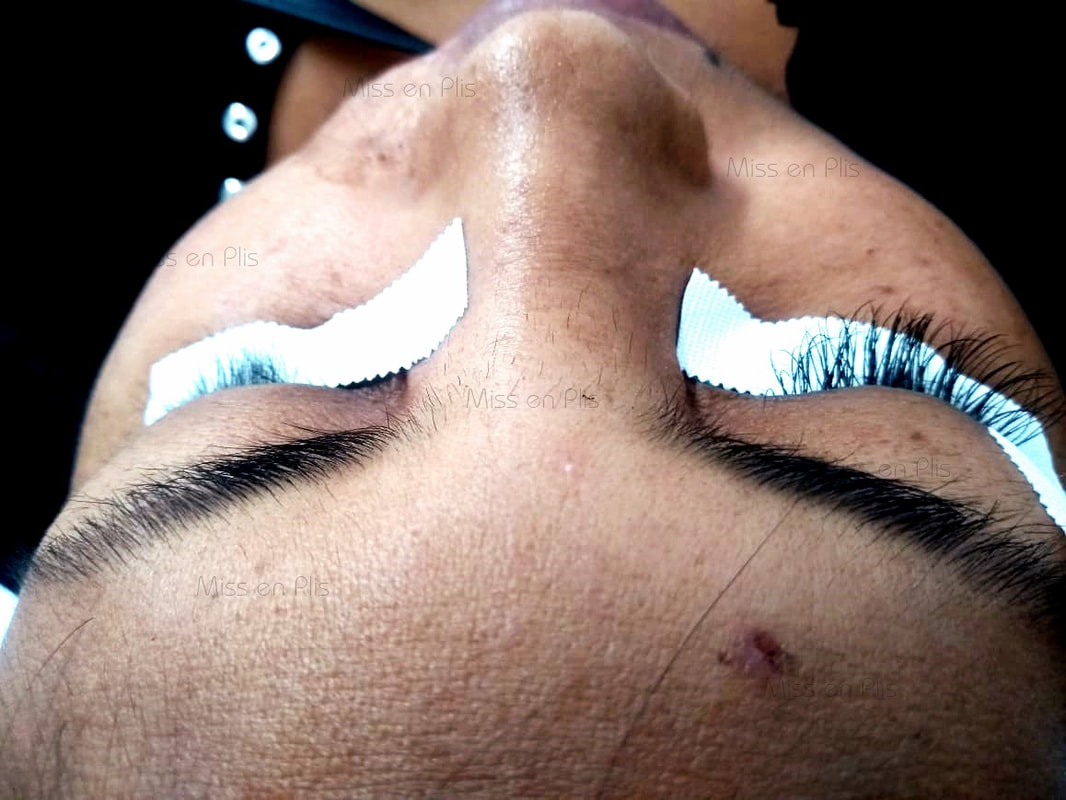 Cílios fio a fio : antes e depois