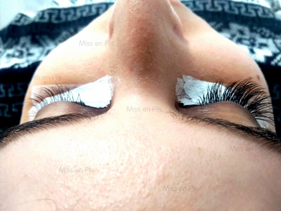 Cílios fio a fio : antes e depois