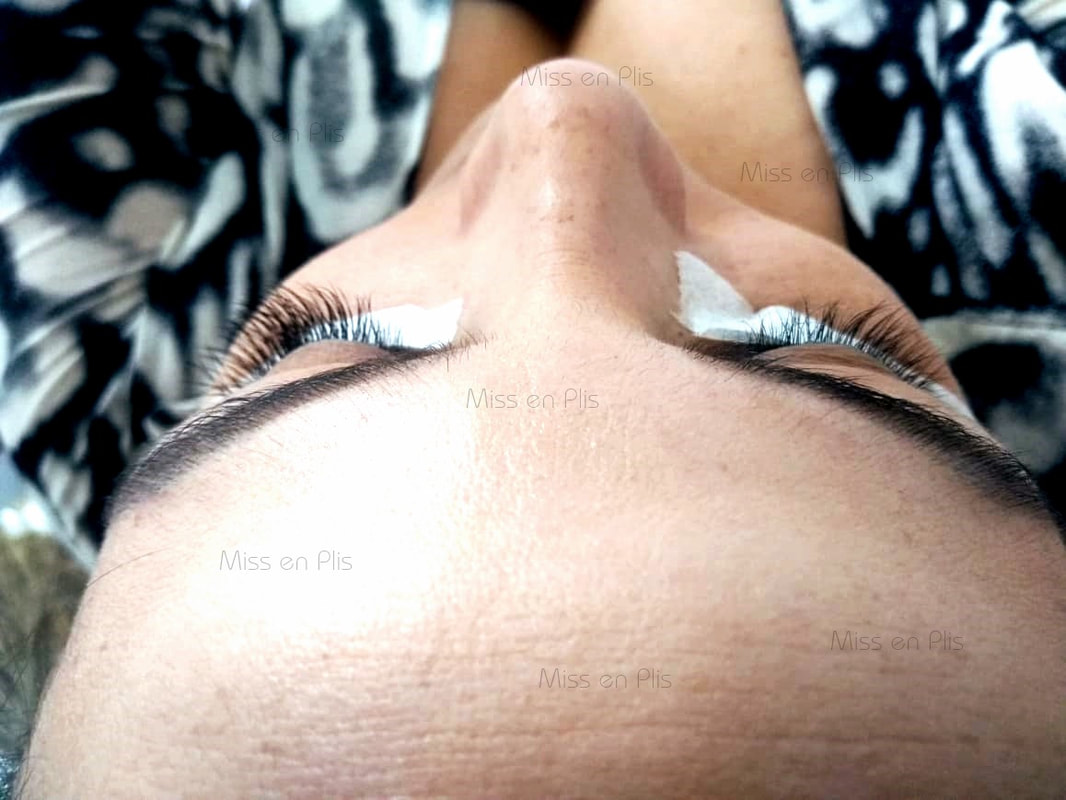 Cílios fio a fio : antes e depois