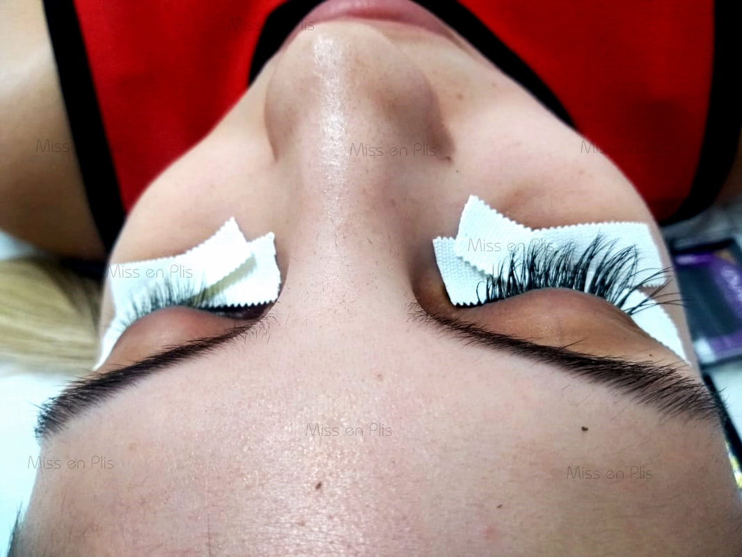 Cílios fio a fio : antes e depois