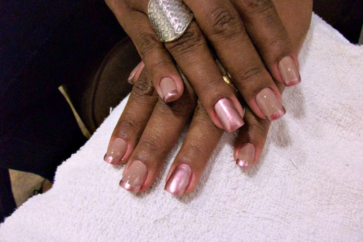 UNHAS DE ACRÍLICO DECORADAS